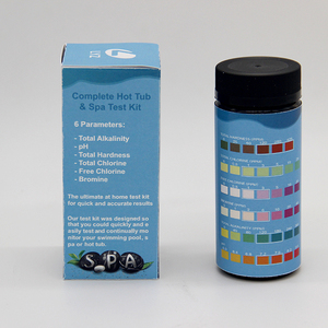 Kit de test d'eau pour piscine et spa à usage domestique de la marque LYZ avec bandelettes de test d'eau certifiées CE Classe II Origine <span class=keywords><strong>Jilin</strong></span> Garantie de 2 ans - Product Image 1