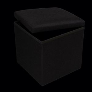 Modern <b>Stool</b> Living Room Furniture <b>Storage</b> Box Fabric Stainless Steel Bamboo Highest Quality Sample Available <b>Stools</b> Counter - Product Image 2