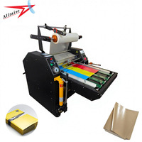 Machine à plastifier pour brochures, catalogues, livres, affiches, prospectus, menus, photos, cartes de vœux et publicités – Plastifieuse à chaud pour films plastiques