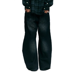 Vaqueros de Mezclilla Estilo Boyfriend Personalizados para Mujer, 100% Algodón, Alta Calidad, Lavados, Vintage, Holgados, Tallas Grandes - Product Image 5