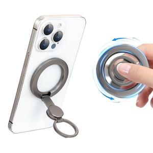 Support de téléphone magnétique en métal en gros d'usine, support de téléphone simple et élégant, support de téléphone pliable - Product Image 2