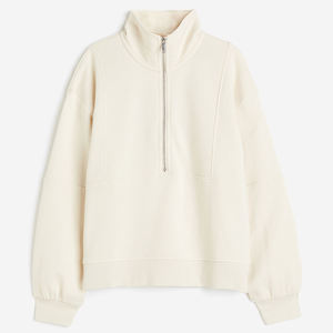 Sudadera y Sudadera con capucha de algodón 100% transpirable de alta calidad para mujer, talla de EE. UU., sudadera recortada con cuello redondo y estampado personalizado para mujer en oferta - Product Image 1