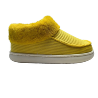 Bottines courtes d'hiver 2025 pour femmes, confortables, chaudes, en fausse fourrure, en coton, à enfiler, bottes de neige respirantes, légères, semelle extérieure en TPR