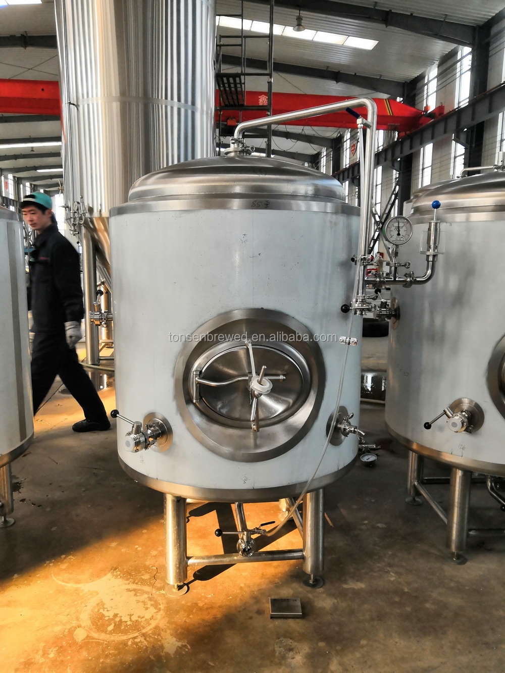 Offres Spéciales Réservoir Lumineux de Bière de L'acier Inoxydable cuve de fermentation de brasserie