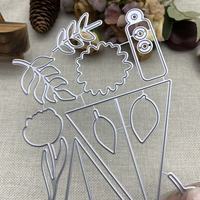 Matrice de découpe en métal pour albums photo DIY, boîtes cadeaux, cartes en papier, cartes de vœux et scrapbooking