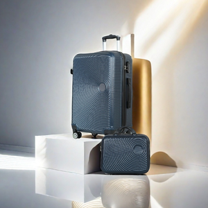 กระเป๋าเดินทางแฟชั่นหรูหรามาใหม่น้ำหนักเบาเซ็ต4ชิ้น <span class=keywords><strong>ABS</strong></span> กระเป๋าเดินทางพกพาพร้อมกระเป๋ารถเข็นในการออกแบบที่มีสีสัน - Product Image 4