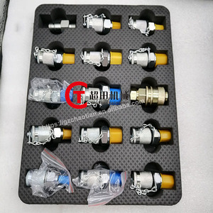 Kit de Prueba de Presión Hidráulica para Excavadora, Kit de Diagnóstico de Presión Hidráulica con Caja de Conectores - Product Image 2