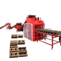 Presse hydraulique entièrement automatique LONTA LT4-10 pour la fabrication de briques creuses, de pavés, de briques de terre, d'adobe et de briques d'argile