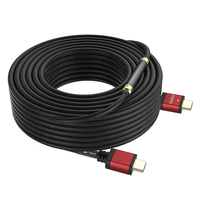 Xput 3D 4K HD HDMI-Kabel (Stecker auf Stecker) mit vergoldeten Anschlüssen, optionale Längen von 0,5 m bis 30 m, hochauflösendes Kabel für Bildschirme