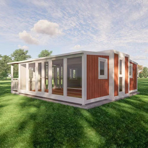 Maison préfabriquée de luxe de 20 pieds/40 pieds Petites maisons modulaires préfabriquées Cabine <span class=keywords><strong>apple</strong></span> en conteneur Hôtel Casas Prefabricadas Maisons à vendre - Product Image 1