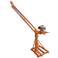 Vente directe d'usine 220v / 380v 360 degrés Rotation 500kg petit moteur extérieur grue