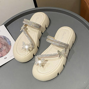 Sandalias de Plataforma con Pedrería para Mujer, Estilo Veraniego, Moda, Venta al Por Mayor - Product Image 4