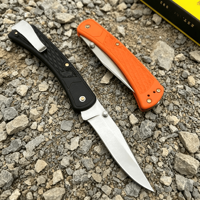 Couteau pliant OEM personnalisé avec manche en fibre de verre, lame à pointe clip, pour camping, survie, chasse, EDC, couteaux utilitaires