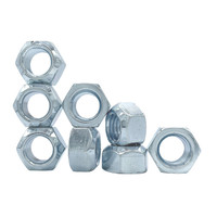 Écrous à serrage progressif hexagonaux en métal, Stover DIN 980V, zinc classe 10, M3 M4 M5 M6 M10
