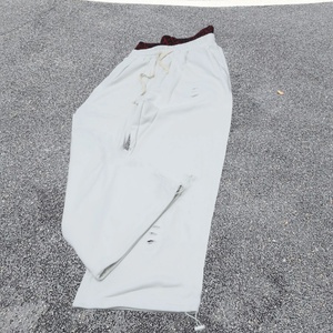 Manufacturer 450gsm High Quality Grey Blank Heavyweight <b>Oversized</b> Custom Logo Wide Leg Baggy Flared Men's Casual <b>Sweatpants</b> - Product Image 4