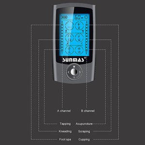 Özelleştirilmiş 24 masaj modları boyun geri bacak vücut ağrı kesici terapi cihazı EMS kas stimülatörü onlarca birim - Product Image 5