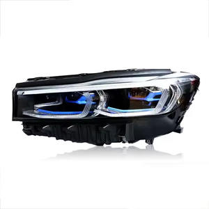 SJC Auto Parts montaje de faros delanteros para <span class=keywords><strong>BMW</strong></span> 7 series G11 G12 <span class=keywords><strong>M7</strong></span> 2016-2018 faros delanteros láser gran oferta lámpara de circulación diurna antiniebla - Product Image 4