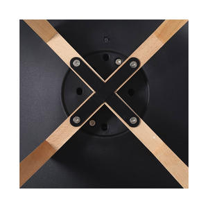 Silla <span class=keywords><strong>Tulip</strong></span>án de Plástico con Asiento Tapizado, Patas de Madera Modernas, Cojín Acolchado Suave, <span class=keywords><strong>Sillas</strong></span> con Carcasa para Cocina, Comedor, Dormitorio, Sala de Estar - Product Image 3