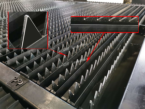 Haute configuration et efficacité laser à fibre métallique 2kw 1000w prix de la machine de découpe laser à fibre - Product Image 6