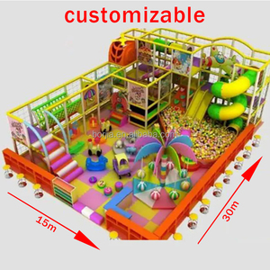 Centre de jeux pour enfants, équipement de jeux souples, équipement de terrain de jeux intérieur pour enfants avec toboggans et piscines à balles pour centres commerciaux - Product Image 4