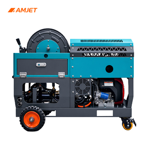 Nettoyeur de canalisations haute pression AMJET MS2045 200 bars, machine de nettoyage de canalisations, machine de nettoyage de tuyaux souterrains, machine de débouchage de canalisations - Product Image 1