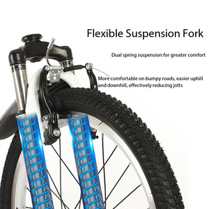 Bicicleta <span class=keywords><strong>Plegable</strong></span> con Logotipo Personalizado, Cuadro de Acero al <span class=keywords><strong>Carbono</strong></span>, Horquilla de Resorte, Velocidades Variables, Amortiguación Delantera y Trasera, Portátil para Coche - Product Image 3