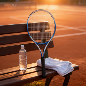 Racchette da Tennis in lega di alluminio da 27 pollici racchetta da Tennis con Logo personalizzato di alta qualità - Product Image 3