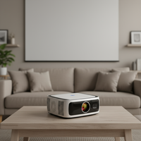 Mini projecteur portable 4K LED natif 1080p, idéal pour le studio, l'art et les projets mondiaux, avec décodage avancé, fabriqué en Chine