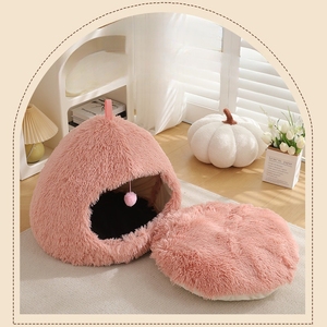 New Winter Dog House Plush Warm Memory Foam <strong>Pet</strong> <strong>Bed</strong> Soft Comfortable Deep Sleep Cat House Dog <strong>Bed</strong> Wholesale - Product Image 2