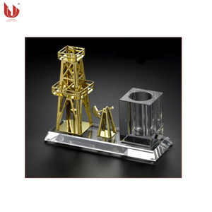 Nieuwe Petroleum Uitrusting Cadeau Met Olietank Crystal Olie <span class=keywords><strong>Rig</strong></span> Model Voor Cadeau - Product Image 3