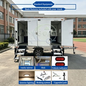 Bagno Mobile Portatile a 2 Postazioni con Asse Singolo, Impermeabile e di Alta Qualità, per Matrimoni, Festival ed Eventi all'Aperto - Product Image 5