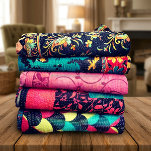 colcha kantha reversible - Product Image 2