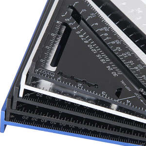 7in carré charpentiers mesure règle vitesse carré chevron carré Triangle Angle rapporteur règle outil avec métrique - Product Image 5