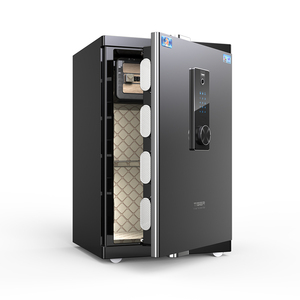 Boîte solide tout acier Accès par empreinte digitale Bureau Hôtel Maison Boîte de sécurité Alarme intelligente Boîte <span class=keywords><strong>simple</strong></span> Mot de passe Coffre-fort Wifi - Product Image 2