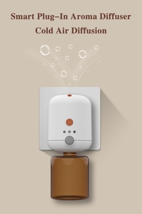130ml Plastic Waterless Electric Plug-in Scent Diffuser Perfume Spray Home Air Freshener French Aroma <strong>Nebulizer</strong> OY-2 - Product Image 5