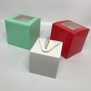 Wholesale Transparent Cupcake <b>Boxes</b> With Inserts <b>Bakery</b> <b>Boxes</b> Cupcake Box - Product Image 6