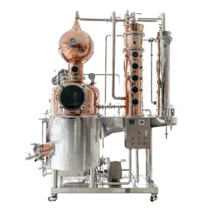 Alembic Whisky brenner Alkohol rückgewinnung kolonne Gin Destillation maschine Destillation anlage