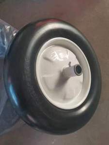 Haute qualité 4.00-8 solide PU mousse polyuréthane <span class=keywords><strong>brouette</strong></span> <span class=keywords><strong>roue</strong></span> anti-crevaison <span class=keywords><strong>roue</strong></span> pour chariot avec roulement - Product Image 4