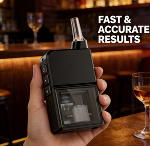 Testeur d'alcoolémie numérique haut de gamme Aectec H3 Pro |   Capteur électrochimique de haute précision |   Prévention de la conduite en état d'ébriété - Product Image 4