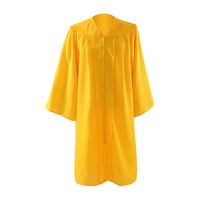 Robe de fin d'études matte unisexe pour adulte pour le lycée et le collège Robes de chaire Robe de pasteur et Halloween