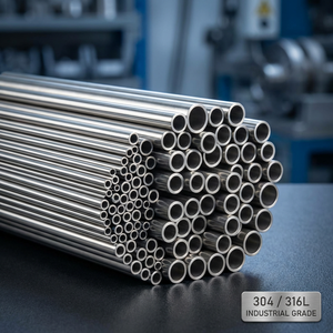 Tube capillaire en acier inoxydable industriel 304 316L, diamètre extérieur 0,5-12 mm, tube de précision pour la construction et le bâtiment, longueur personnalisée - Product Image 1