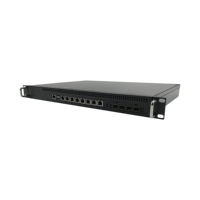 인텔 H87 8GbE LAN 1U 랙마운트 방화벽 라우터 PC 서버 리눅스 UTM 재고 3Gbps 처리량 1M 세션 4포트 SFP VPN 지원