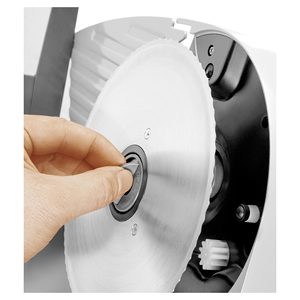 304 elettrica in acciaio inox lama semiautomatica frutta verdura <span class=keywords><strong>affettatrice</strong></span> 120V/60Hz 230V/50Hz nuova per <span class=keywords><strong>affettatrice</strong></span> di carne per uso domestico - Product Image 6