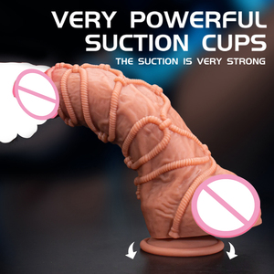 Nouveaux jouets sexuels au look unique, super réalistes, doux, gros gode vibrant, jouets sexuels anaux pour hommes, femmes, gays, strap-on, pénis - Product Image 4