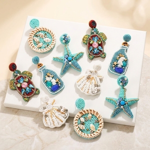 Orecchini Pendenti Boho SLOONG Personalizzabili, Gioielli Artigianali di Alta Qualità, Leggeri e Fotogenici - Product Image 1