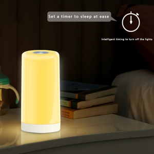 Lámpara de Mesa Inteligente Wifi RGB, Compatible con Alexa y Google Home, Regulable, Temporizador, Control por Aplicación Smart Life Tuya <span class=keywords><strong>Gosund</strong></span>, ABS Blanco, para Hoteles - Product Image 5