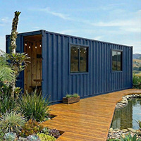 Café-restaurant en conteneur maritime modifié, bar à café moderne portable en plein air, kiosque alimentaire, magasin de détail préfabriqué pour le marché mondial