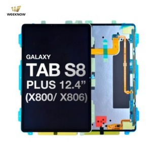 สำหรับ <span class=keywords><strong>Samsung</strong></span> Galaxy Tab 12.4 "สำหรับ Galaxy Tab S8 + X800 <span class=keywords><strong>X806</strong></span> S8บวกแท็บเล็ตจอแสดงผล LCD ทัชสกรีน Digitizer ประกอบ - Product Image 1