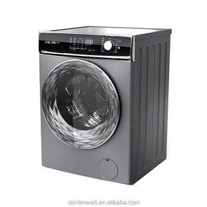 เครื่องซักผ้าอัจฉริยะอัตโนมัติ110V A Laver เครื่องซักผ้าโหลดด้านหน้า10กก. คุณภาพสูง