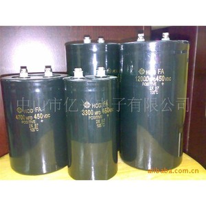Condensador Electrolítico de Aluminio 10000Mfd 450Vdc 90x160mm 105C Voltaje Nominal Importado - Product Image 1